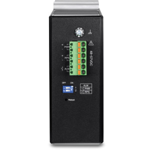 TRENDnet TI-PG1284i 12-Port Gigabit Ethernet Switch, 8 Gigabit PoE+, 4 SFP slot, 24 Gbps switching capacity, DIN-rail mount